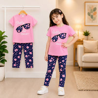 Baby & Kids Printed T-shirt & long Pant Set (3 Month-12 Years)