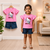 Baby & Kids Printed T-shirt & Jeans Pant set (1yrs-7yrs)
